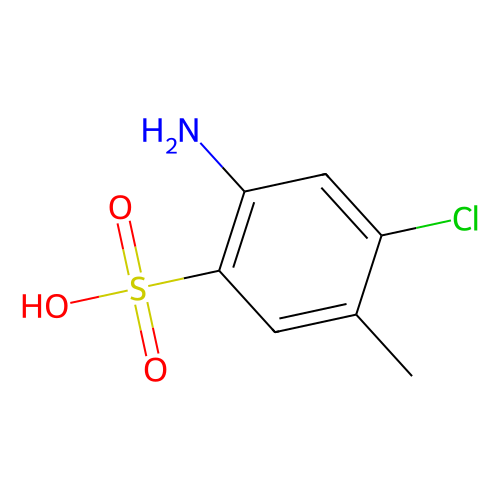 <em>2</em>-氨基-4-氯-5-甲基苯磺酸，88-51-7，98%