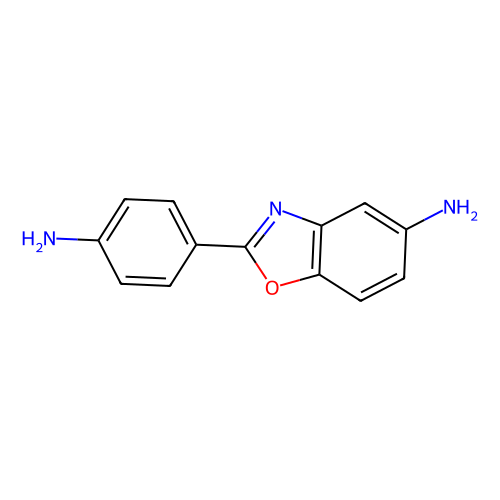 <em>2</em>-(4-氨基苯基)苯并恶唑-<em>5</em>-胺，13676-47-6，≥98%