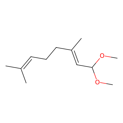 柠檬醛二甲缩醛(顺反<em>异构体</em><em>混合物</em>)，7549-37-3，>90.0%(GC)