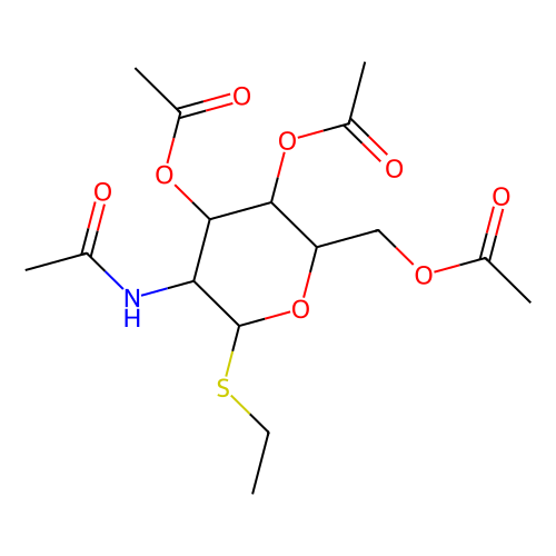 乙基 2-乙酰氨基-3,4,6-三-O-乙酰基-2-脱氧-1-<em>硫</em><em>代</em>-β-<em>D</em>-<em>吡</em><em>喃</em>半乳<em>糖苷</em>，144218-98-4，≥98%