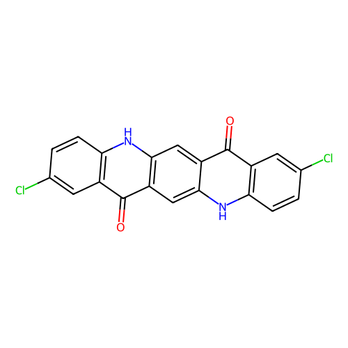 2,9-二氯喹啉并[2,3-B]吖啶-<em>7,14</em>(<em>5</em>H,<em>12</em>H)-二酮，3089-17-6