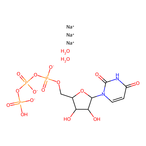 <em>尿</em>苷-5'-三磷酸三钠二水合物，116295-90-0，≥98%