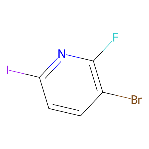 <em>3</em>-<em>溴</em>-2-氟-6-<em>碘</em><em>吡啶</em>，1260665-99-3，97%