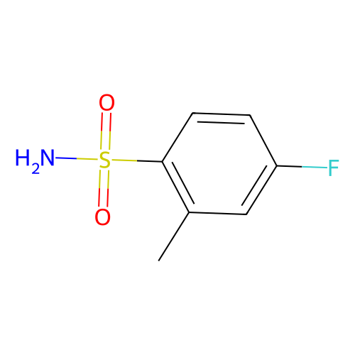 <em>4</em>-氟-2-甲基<em>苯</em><em>磺</em><em>酰胺</em>，489-17-8，95%