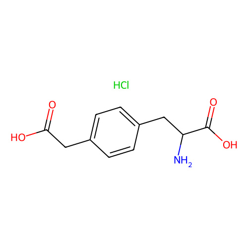 4-羧甲基苯丙氨酸<em>盐酸</em>盐，1803572-<em>24</em>-8，≥95%