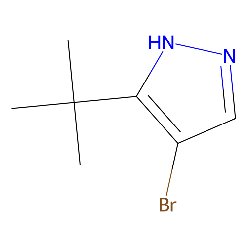 4-溴-3-叔丁基-1H-吡唑，<em>60061</em>-63-4，97%