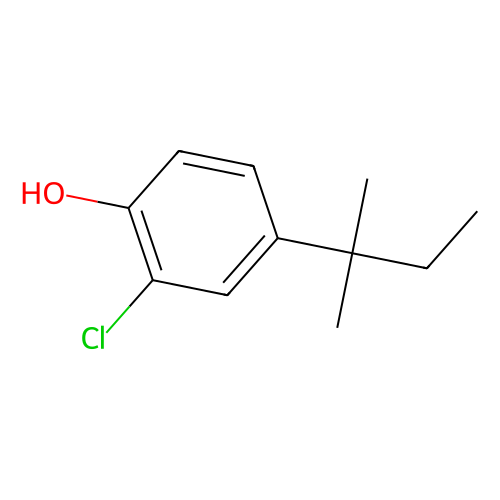 2-氯-4-<em>叔</em><em>戊基</em>苯酚，5323-65-9，97%