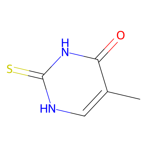 5-<em>甲基</em>-<em>2</em>-硫<em>尿嘧啶</em>，636-26-0，≥98.0%