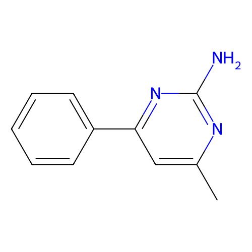 <em>4</em>-甲基-<em>6</em>-苯基嘧啶-<em>2</em>-胺，15755-15-4，97%
