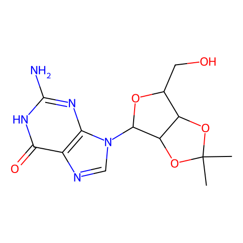 <em>2</em>',3'-异丙叉鸟苷，362-76-5，98%