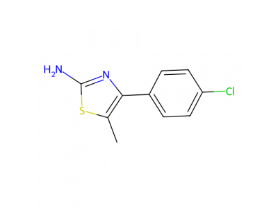 2-氨基-4-(4-氯苯基)-5-甲基噻唑，82632-77-7，98%