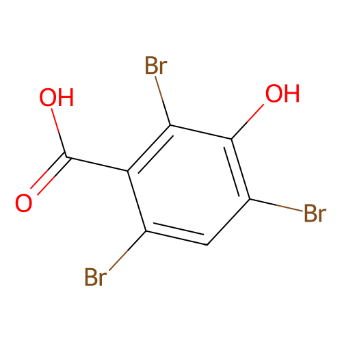 2,4,6-三溴-3-羟基苯甲酸（<em>TBHBA</em>），14348-40-4，98%