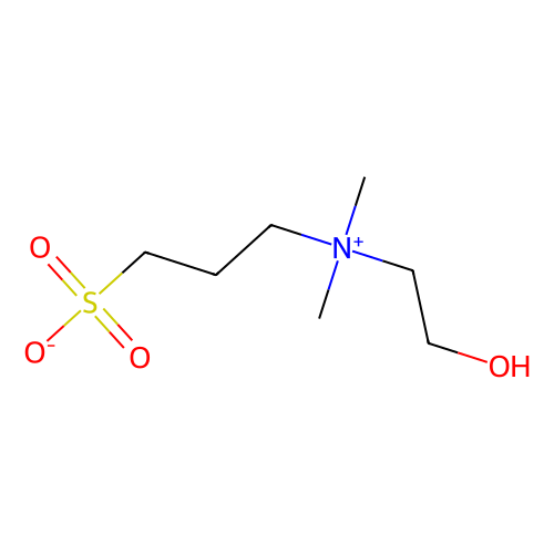 (2-羟乙基)二甲基(3-磺丙基)<em>氢氧化铵</em>内盐 [用于生化研究]，38880-58-9，98%