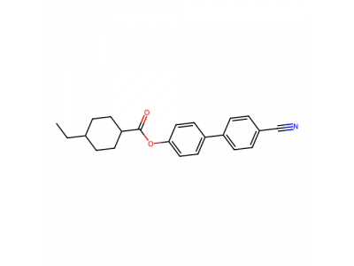 反式-4-乙基环己烷甲酸4'-氰基[1,1'-联苯]-4-酯 ，67284-56-4，97%