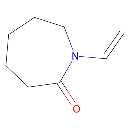 <em>N</em>-乙烯基-ε-己内酰胺，2235-00-9，>98.0%(GC),含稳定剂HO-TEMPO