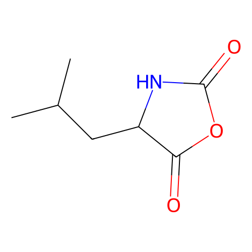 (S)-4-<em>异</em><em>丁基</em>恶唑烷-2,5-二酮，3190-70-3，95%