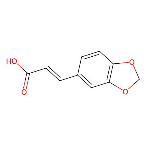 3,4-亚甲二氧基肉桂酸，2373-80-0，99