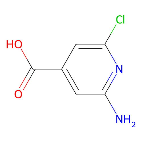 2-氨基-<em>6</em>-氯吡啶-4-羧酸，6313-<em>55</em>-9，97%