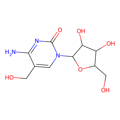 5-羟甲基<em>胞</em>苷，19235-<em>17</em>-7，95%