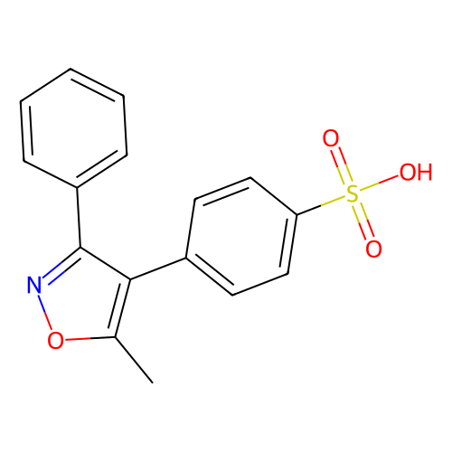 4-(<em>5</em>-<em>甲基</em>-<em>3</em>-苯基<em>异</em><em>恶</em><em>唑</em>-4-<em>基</em>)苯磺酸，181696-35-5，98%