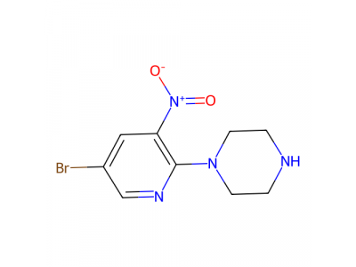 1-(5-溴-3-硝基吡啶-2-基)哌嗪，1203499-08-4，95%