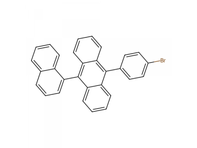 9-(4-溴苯基)-10-(1-萘基)蒽，1160506-32-0，98%
