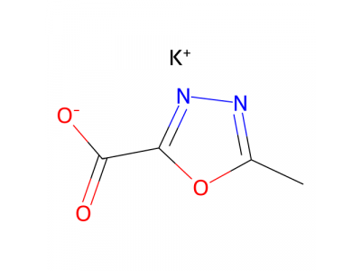 5-甲基-1,3,4-噁二唑-2-羧酸钾，888504-28-7，>98.0%(HPLC)
