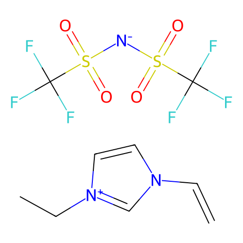 3-乙基-<em>1</em>-乙烯基<em>咪唑</em>鎓双(<em>三</em><em>氟</em>甲磺酰)亚胺，319476-28-3，98.0%