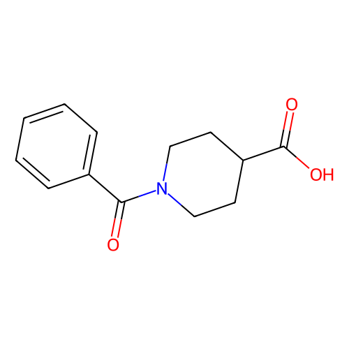 <em>1</em>-苯<em>甲</em>酰<em>哌啶</em>-4-羧酸，5274-99-7，98%