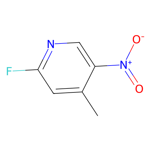 <em>2</em>-氟-4-甲基-<em>5</em>-<em>硝基</em>吡啶，19346-<em>47</em>-5，97%
