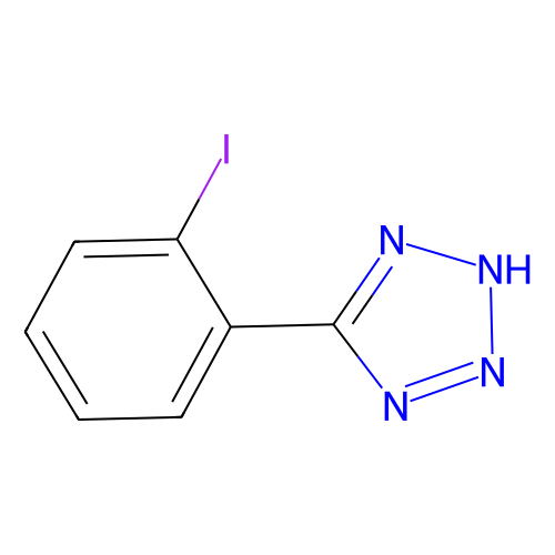 5-(2-碘苯基)-1H-<em>四</em><em>氮</em><em>唑</em>，73096-40-9，98%