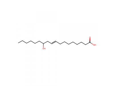 蓖麻油酸，141-22-0，≥95.0%(T),>70%(GC)