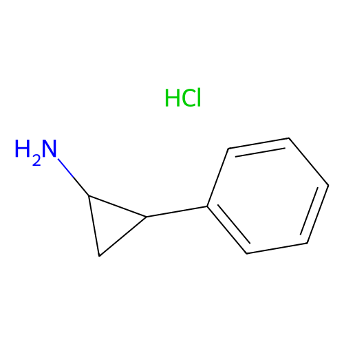 反式-2-<em>苯基</em>环<em>丙</em><em>胺</em>盐酸盐，1986-47-6，10mM in DMSO