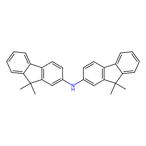 双(<em>9</em>,9-二甲基-<em>9</em>H-<em>芴</em>-2-<em>基</em>)胺，500717-23-7，>98.0%(HPLC)