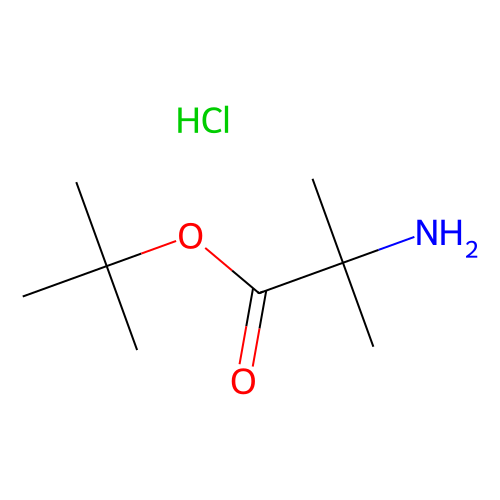 2-氨基-2-甲基<em>丙酸</em>叔<em>丁</em><em>酯</em>盐酸盐，84758-81-6，96%
