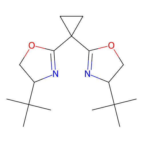 (<em>4S</em>,4'S)-<em>2,2</em>'-<em>环</em>丙亚基<em>双</em>[4-叔丁基-4,5-<em>二</em>氢噁唑]，195379-09-0，95%