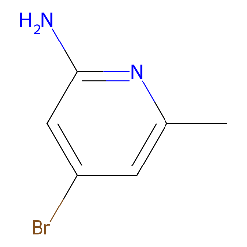 <em>4</em>-<em>溴</em>-<em>6</em>-甲基吡啶-<em>2</em>-<em>胺</em>，524718-27-2，97%