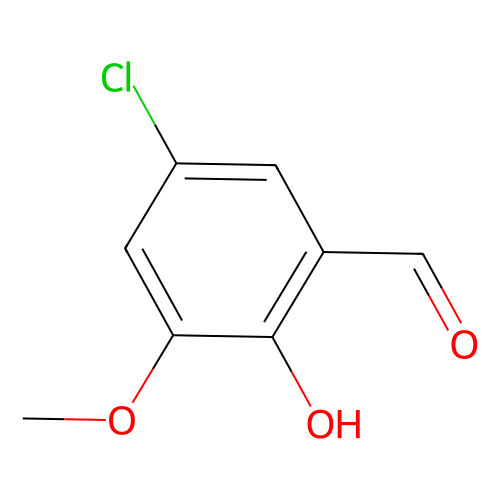 5-氯-2-<em>羟基</em>-<em>3</em>-甲氧基<em>苯</em><em>甲醛</em>，7740-05-8，97%