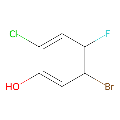 5-溴-2-<em>氯</em>-<em>4</em>-<em>氟</em><em>苯酚</em>，148254-32-4，97%