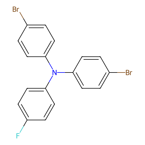 N,N-<em>双</em>(<em>4</em>-<em>溴</em><em>苯基</em>)-<em>4</em>-氟苯胺，1429194-04-6，98%