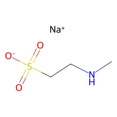 N-甲基<em>牛磺酸</em>钠盐，4316-74-9，62-66%的水溶液