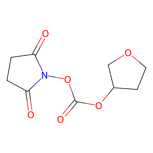 碳酸2,5-<em>二</em>氧杂<em>吡咯</em>烷-1-基（S）-四<em>氢</em>呋喃-<em>3</em>-基酯，138499-08-8，≥95%