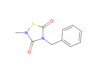4-苯甲基-2-甲基-1,2,4-噻二唑烷-3,5-二酮，327036-89-5，≥98%