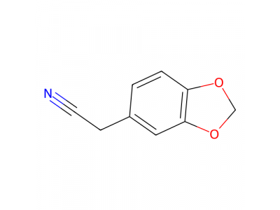 3,4-亚甲基二氧代苯基乙腈，4439-02-5，>98.0%(GC)