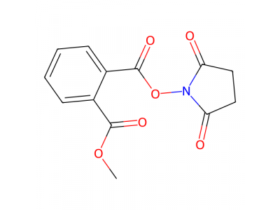 2-[(琥珀酰亚胺氧基)羰基]苯甲酸甲酯，438470-19-0，97%