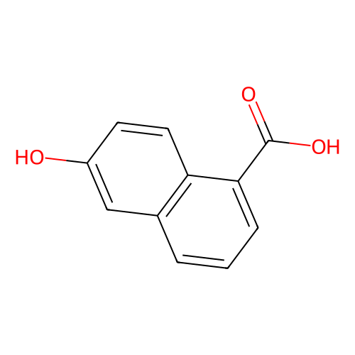 6-羟基-<em>1</em>-萘甲酸，2437-<em>17-4</em>，≥98.0%