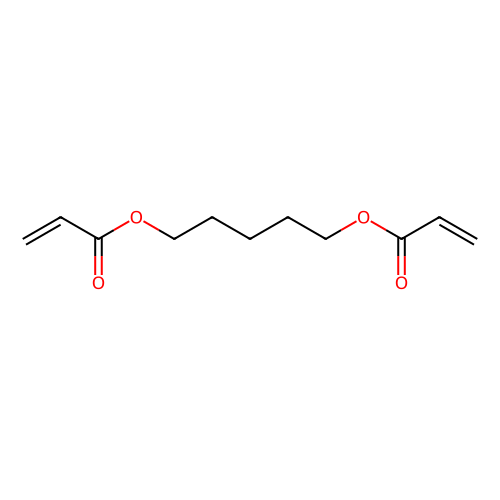 1,5-戊二醇二丙烯酸酯，<em>36840-85-4</em>，≥97.0%(GC)，含稳定剂MEHQ