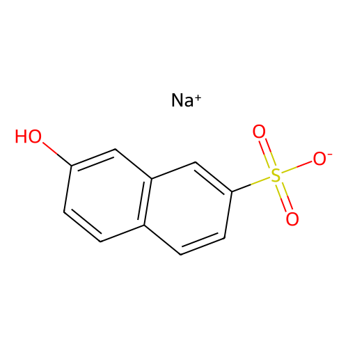 2-萘酚-7-<em>磺酸钠</em><em>水合物</em>，135-55-7，>98.0%(HPLC)
