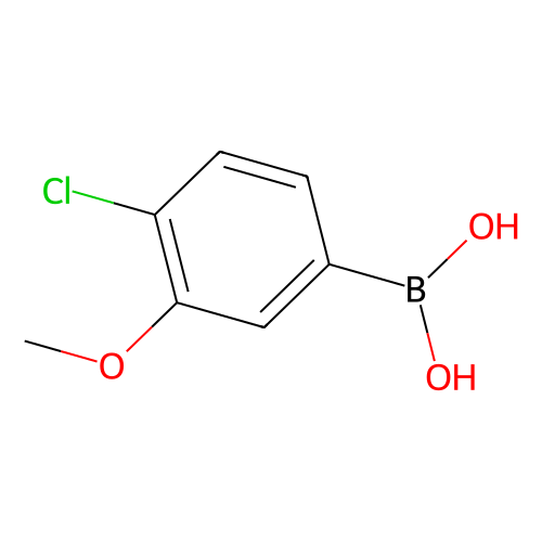 4-氯-3-<em>甲</em><em>氧基</em><em>苯基</em><em>硼酸</em>(含不同量的酸酐)，89694-47-3，98%