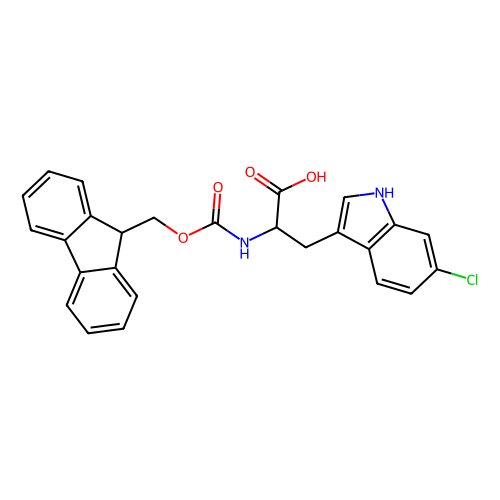 Fmoc-6-氯-<em>L</em>-<em>色氨酸</em>，908847-42-7，98%